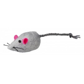 Myš chrastící šedá