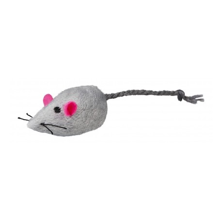 Myš chrastící šedá