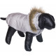 Nobby obleček pro psa ARTIC šedá s kožíškem