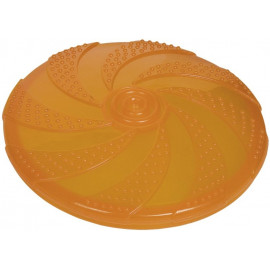 Nobby gumová hračka pro psa frisbee oranžové 18,5 cm