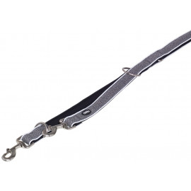 Nobby CAYO vodítko nylon-neopren šedá 200cm