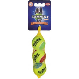 Nobby Tennis Line hračka tenisový míček barevný XS 4cm 3ks