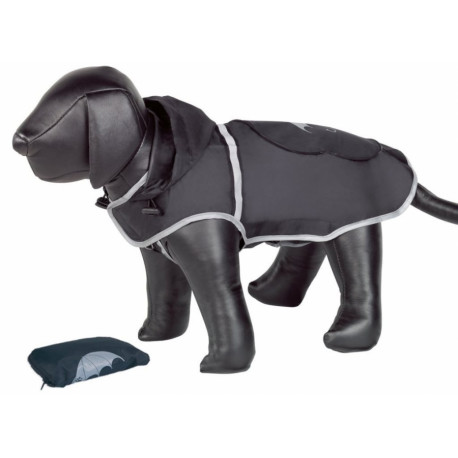 Nobby Rainy černá reflexní pláštěnka pro psa