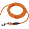 Nobby COVER kulaté stopovací vodítko bez smyčky pvc oranžová neon M-L