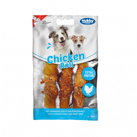 Nobby Classic Chicken Roll kuřecí rolky 70g