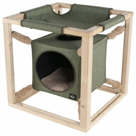 Odpočívadlo Quapas! Catcube M šedá