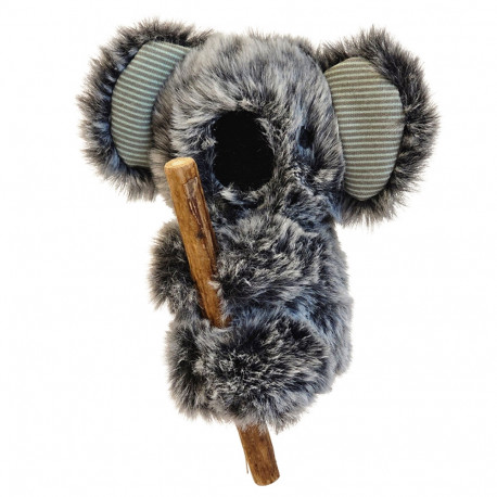 Hračka kočka Plyšová koala s tyčinkou Matattabi 13 cm