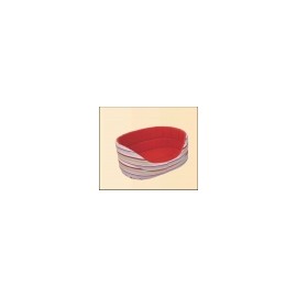 Pelech Popelka klasic růžový s proužky 55cm - doprodej